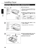 Preview for 28 page of Panasonic KX-P3124 Operating Instructions Manual