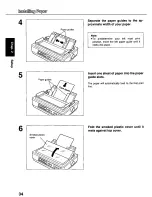 Preview for 34 page of Panasonic KX-P3124 Operating Instructions Manual