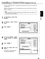 Preview for 39 page of Panasonic KX-P3124 Operating Instructions Manual