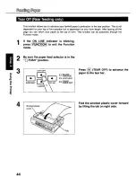 Preview for 44 page of Panasonic KX-P3124 Operating Instructions Manual