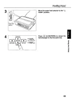 Preview for 49 page of Panasonic KX-P3124 Operating Instructions Manual