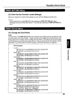 Preview for 61 page of Panasonic KX-P3124 Operating Instructions Manual