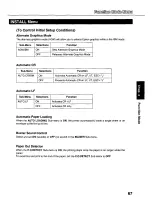 Preview for 67 page of Panasonic KX-P3124 Operating Instructions Manual