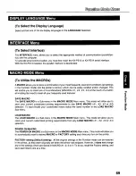 Preview for 69 page of Panasonic KX-P3124 Operating Instructions Manual