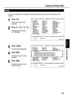 Preview for 77 page of Panasonic KX-P3124 Operating Instructions Manual