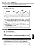 Preview for 99 page of Panasonic KX-P3124 Operating Instructions Manual