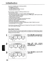 Preview for 104 page of Panasonic KX-P3124 Operating Instructions Manual