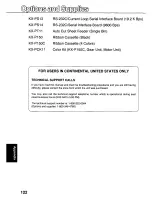 Preview for 122 page of Panasonic KX-P3124 Operating Instructions Manual