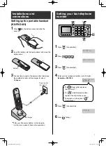 Preview for 7 page of Panasonic KX-PD301DL Quick Reference Manual