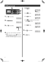 Preview for 8 page of Panasonic KX-PD301DL Quick Reference Manual