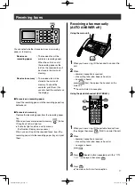 Preview for 17 page of Panasonic KX-PD301DL Quick Reference Manual