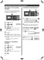 Preview for 20 page of Panasonic KX-PD301DL Quick Reference Manual