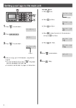 Preview for 8 page of Panasonic KX-PD303DL Quick Reference Manual