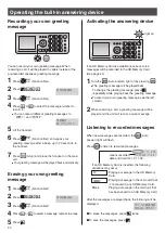 Preview for 20 page of Panasonic KX-PD502UD Quick Reference Manual