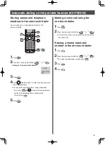 Preview for 15 page of Panasonic KX-PD601DL Quick Reference Manual