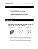 Preview for 4 page of Panasonic KX-PNBC4 Quick Install Manual