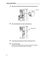 Preview for 6 page of Panasonic KX-PNBC4 Quick Install Manual