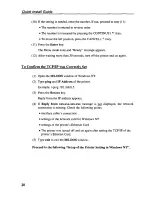 Preview for 20 page of Panasonic KX-PNBC4 Quick Install Manual