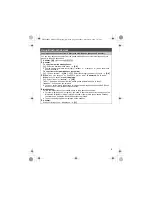 Preview for 9 page of Panasonic KX-PRL250EX1 Quick Manual