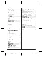 Preview for 2 page of Panasonic KX-PRL262C Operating Instructions Manual