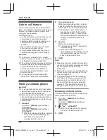 Preview for 16 page of Panasonic KX-PRL262C Operating Instructions Manual