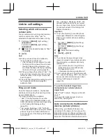 Preview for 17 page of Panasonic KX-PRL262C Operating Instructions Manual