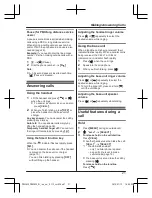 Preview for 21 page of Panasonic KX-PRL262C Operating Instructions Manual