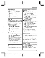 Preview for 29 page of Panasonic KX-PRL262C Operating Instructions Manual