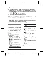 Preview for 38 page of Panasonic KX-PRL262C Operating Instructions Manual