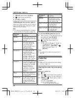 Preview for 44 page of Panasonic KX-PRL262C Operating Instructions Manual