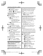 Preview for 52 page of Panasonic KX-PRL262C Operating Instructions Manual