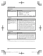 Preview for 66 page of Panasonic KX-PRL262C Operating Instructions Manual