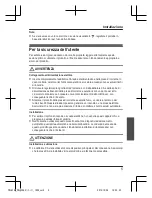 Preview for 29 page of Panasonic KX-PRLA20E Installation Manual