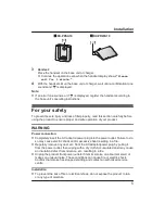 Preview for 5 page of Panasonic KX-PRSA10E Installation Manual