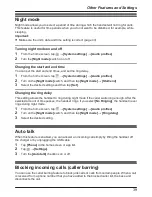 Preview for 39 page of Panasonic KX-PRX120AZ Operating Instructions Manual