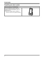 Preview for 4 page of Panasonic KX-PRX150AZ Operating Instructions Manual