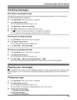 Preview for 33 page of Panasonic KX-PRX150AZ Operating Instructions Manual