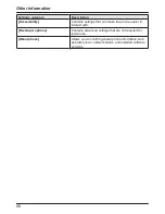 Preview for 56 page of Panasonic KX-PRX150AZ Operating Instructions Manual