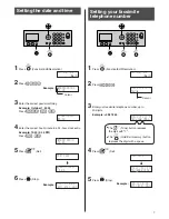 Preview for 7 page of Panasonic KX-PW505DL Quick Reference Manual