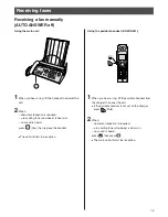 Preview for 15 page of Panasonic KX-PW505DL Quick Reference Manual