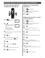 Preview for 11 page of Panasonic KX-PW603DL Quick Reference Manual