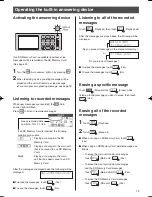 Preview for 19 page of Panasonic KX-PW820DL Quick Reference Manual