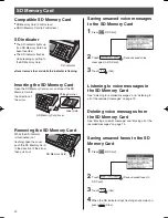 Preview for 22 page of Panasonic KX-PW820DL Quick Reference Manual