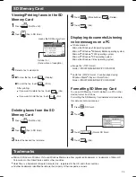 Preview for 23 page of Panasonic KX-PW820DL Quick Reference Manual