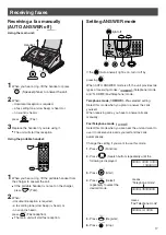 Preview for 17 page of Panasonic KX-PW88CL Quick Reference Manual