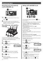 Preview for 18 page of Panasonic KX-PW88CL Quick Reference Manual