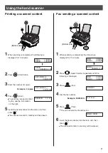 Preview for 21 page of Panasonic KX-PW88CL Quick Reference Manual