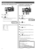 Preview for 24 page of Panasonic KX-PW88CL Quick Reference Manual