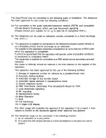 Preview for 3 page of Panasonic KX-T2365E Operating Instructions Manual