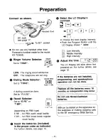 Preview for 4 page of Panasonic KX-T2365E Operating Instructions Manual